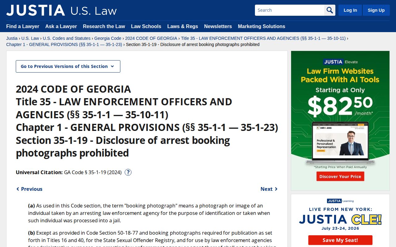 Glascock County released inmate mugshots Georgia booking photo law